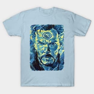 Dr Strange Van Gogh Style T-Shirt